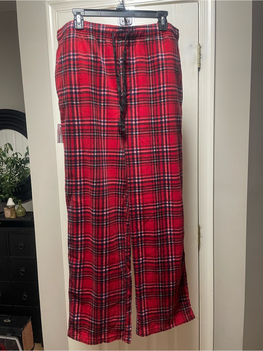 Sonoma Red Black and White Plaid Sleepwear Pants